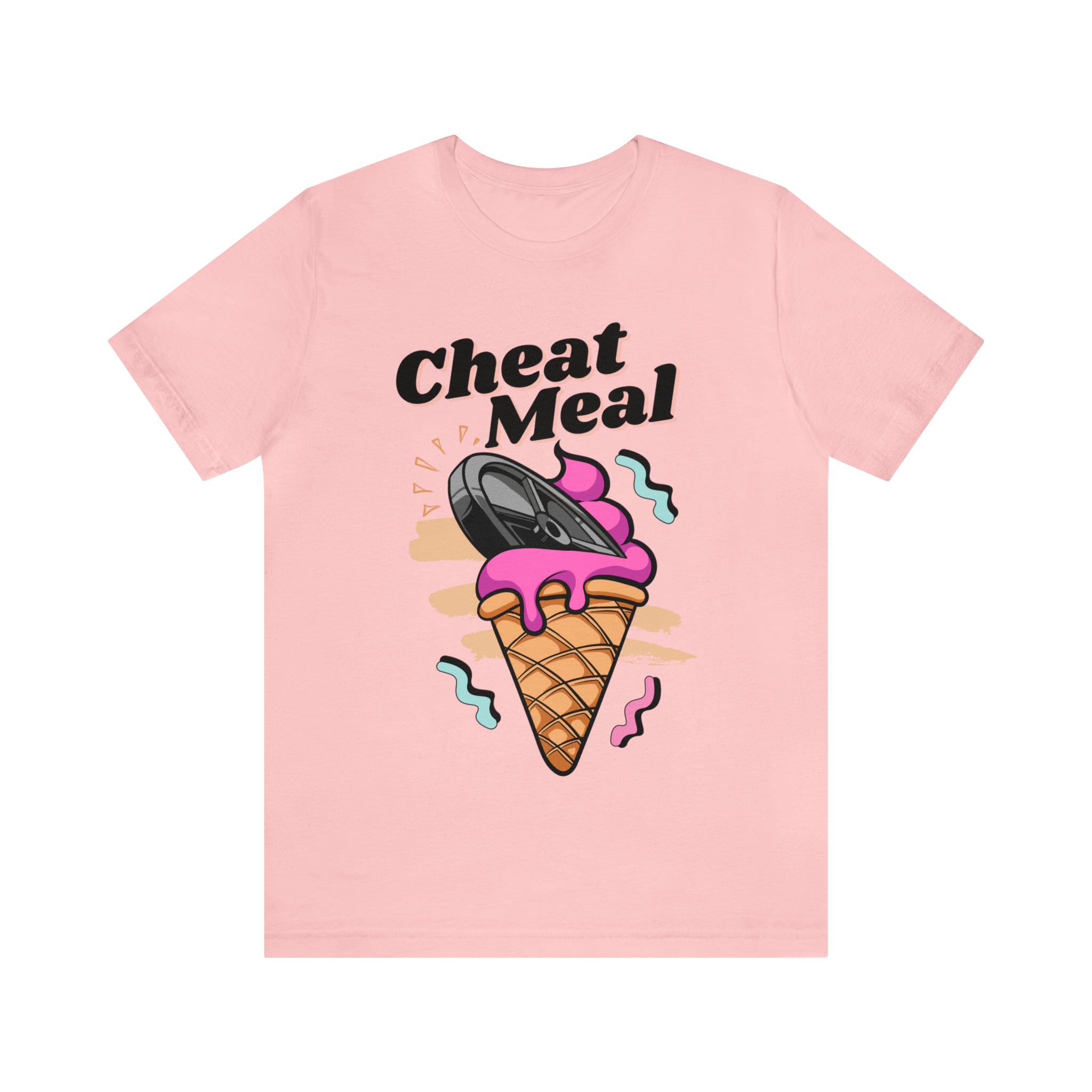 Cheat Meal Fitted Unisex T-shirt