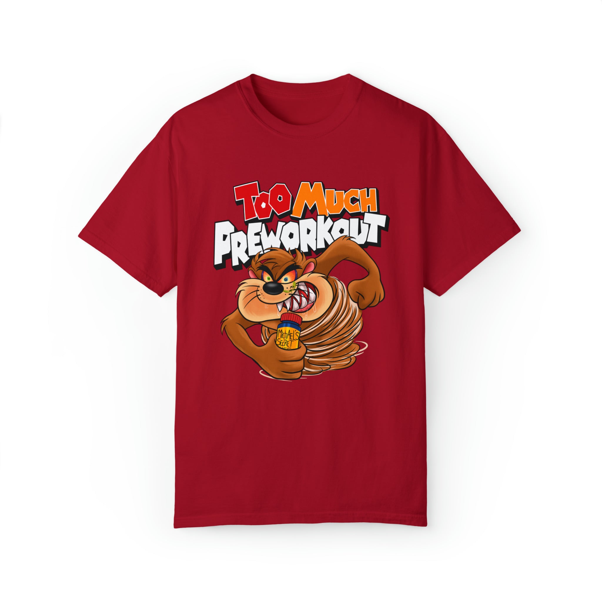 Too Much Preworkout Oversized Unisex T-shirt