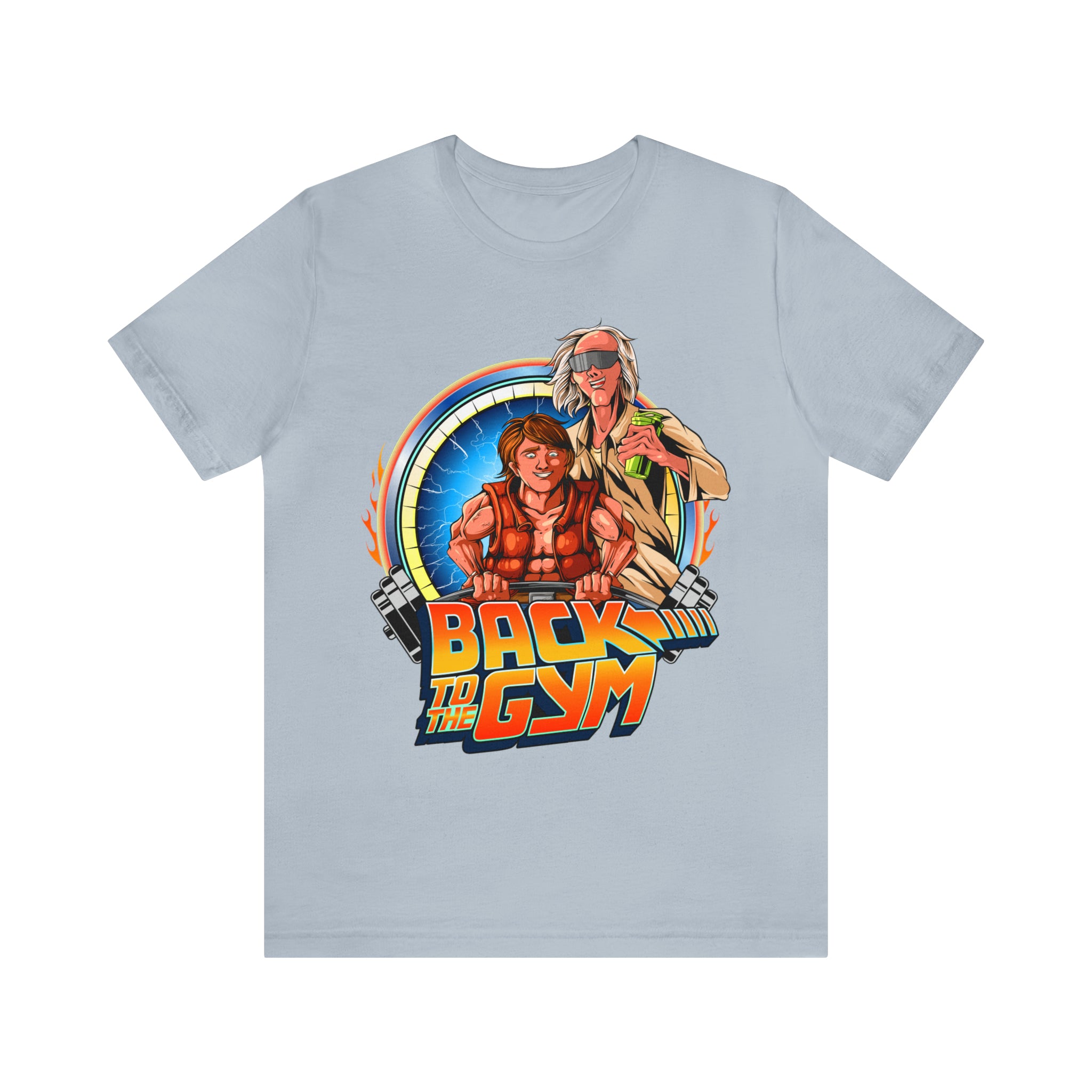 Back To The Gym Fitted Unisex T-shirt
