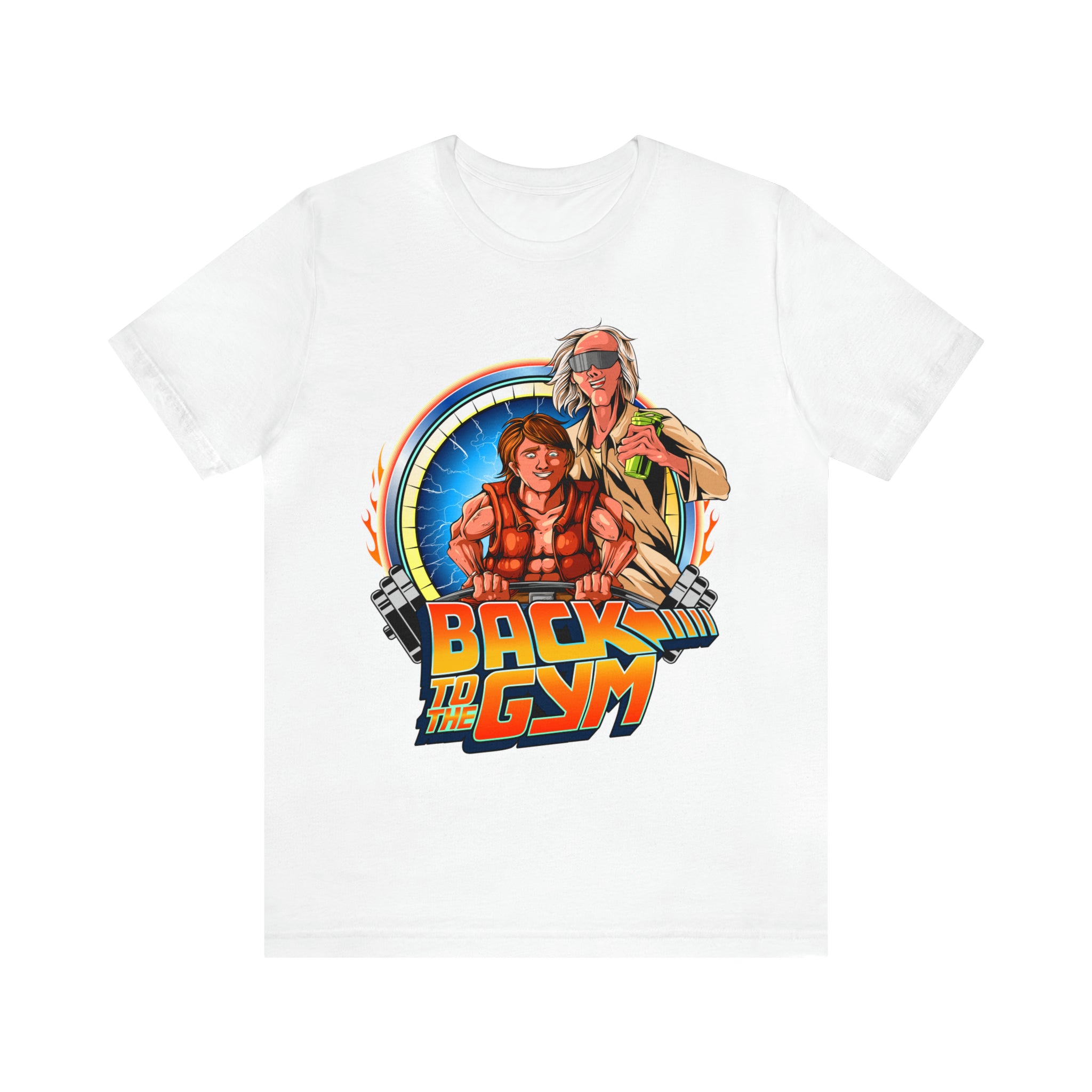 Back To The Gym Fitted Unisex T-shirt