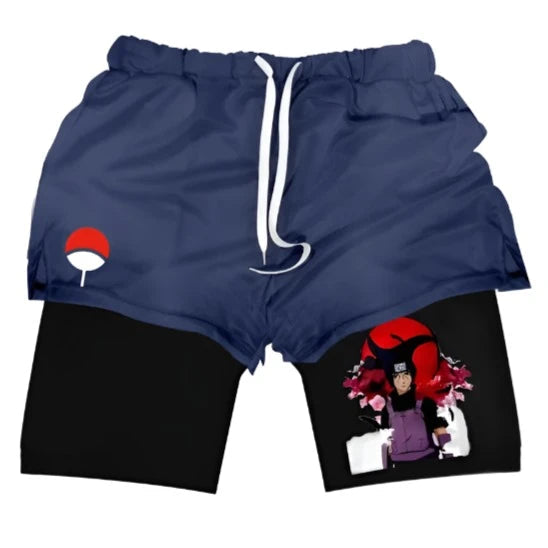 Naruto - Itachi Uchiha 2-in-1 Shorts