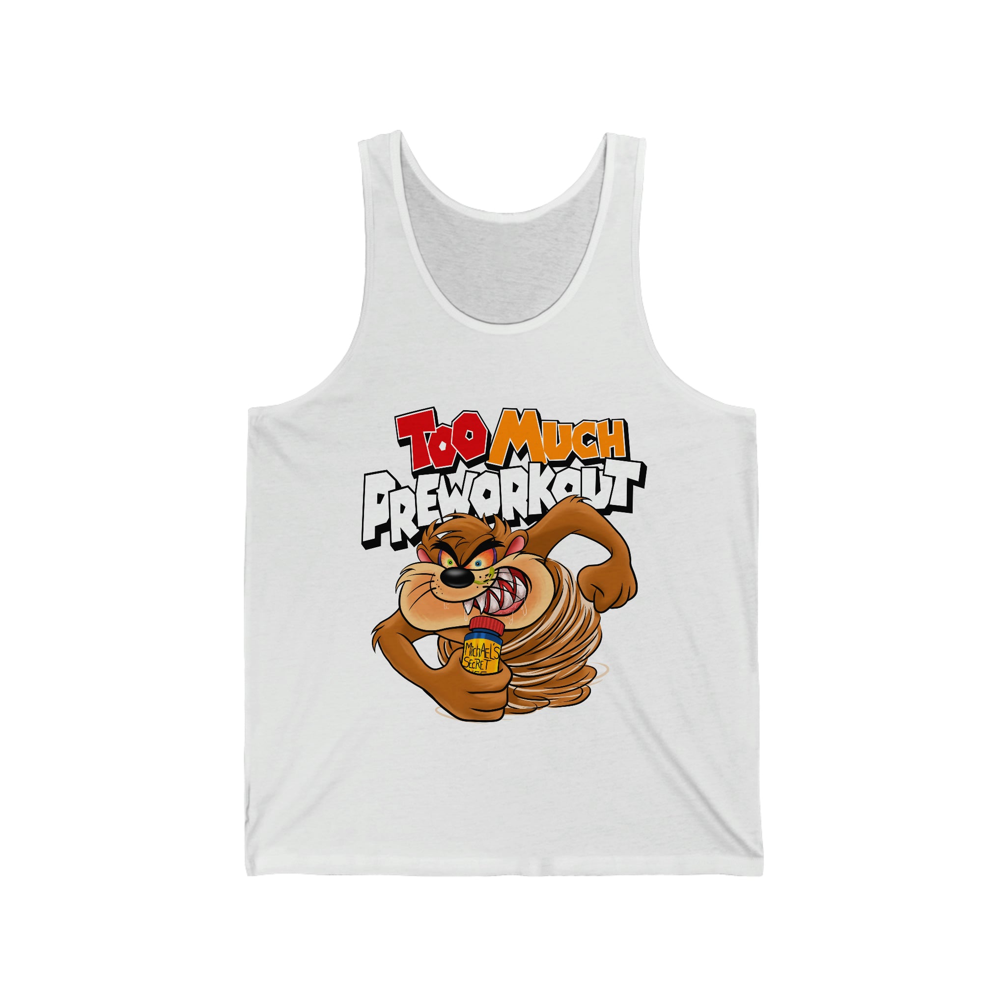 Too Much Pre-workout Unisex Tank Top