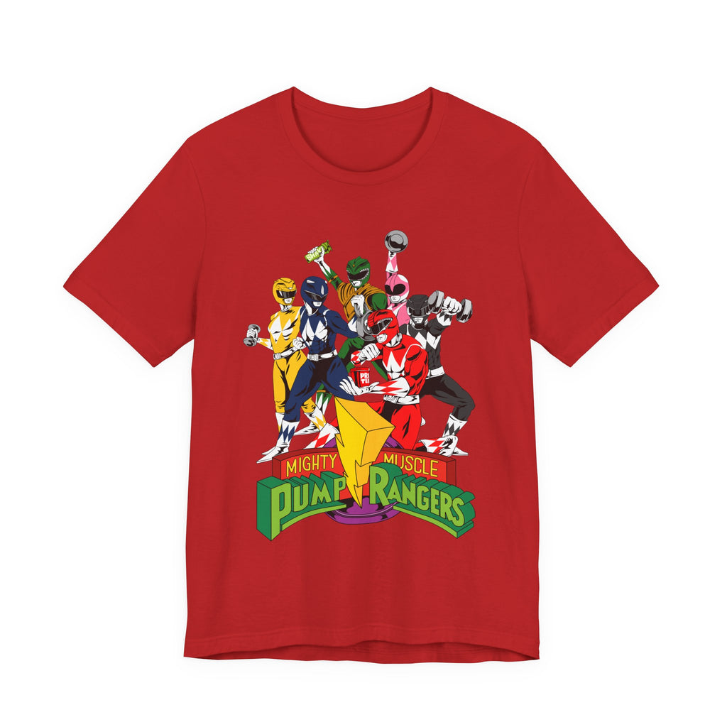 Pump Rangers Fitted Unisex T-shirt