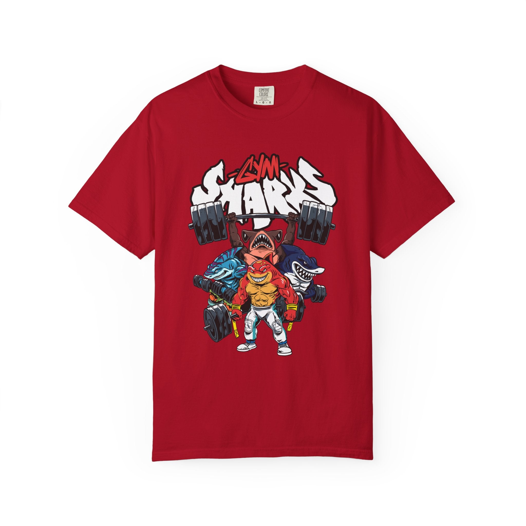 Gym Sharks Relaxed Unisex T-Shirt