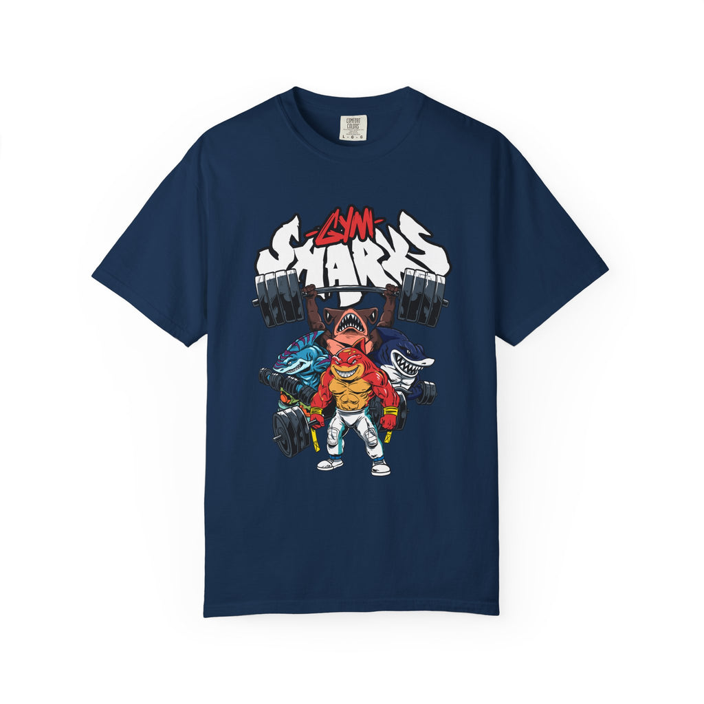 Gym Sharks Relaxed Unisex T-Shirt