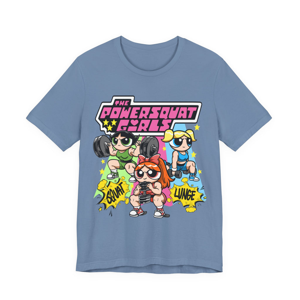 The Powersquat Girls Fitted Unisex T-shirt
