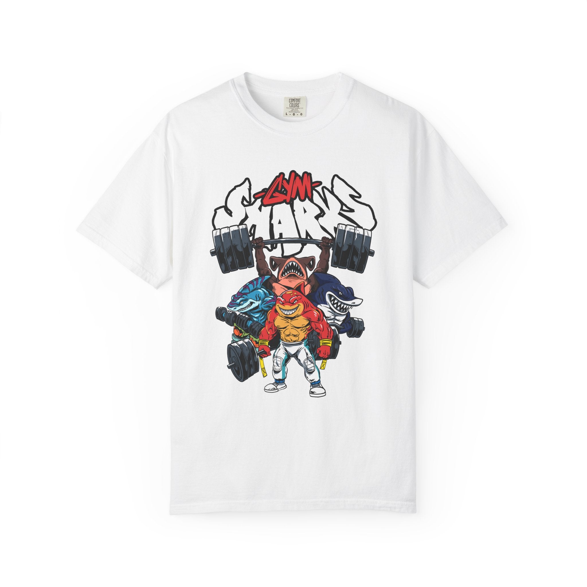Gym Sharks Relaxed Unisex T-Shirt