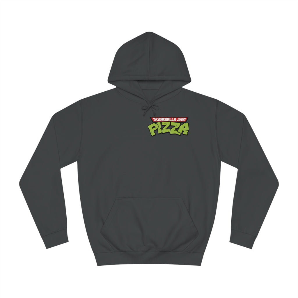 Dummbells and Pizza Unisex Hoodie