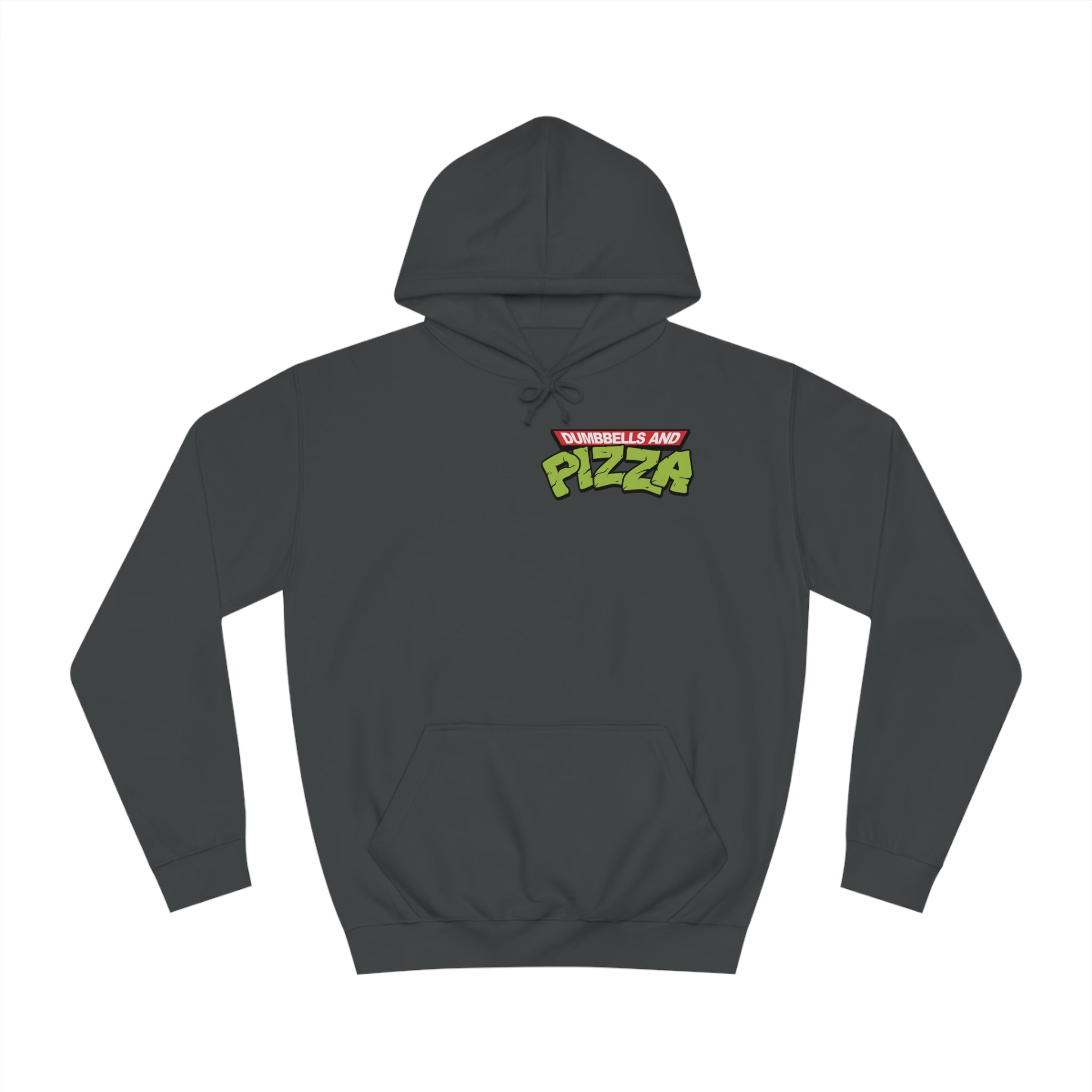 Dummbells and Pizza Unisex Hoodie