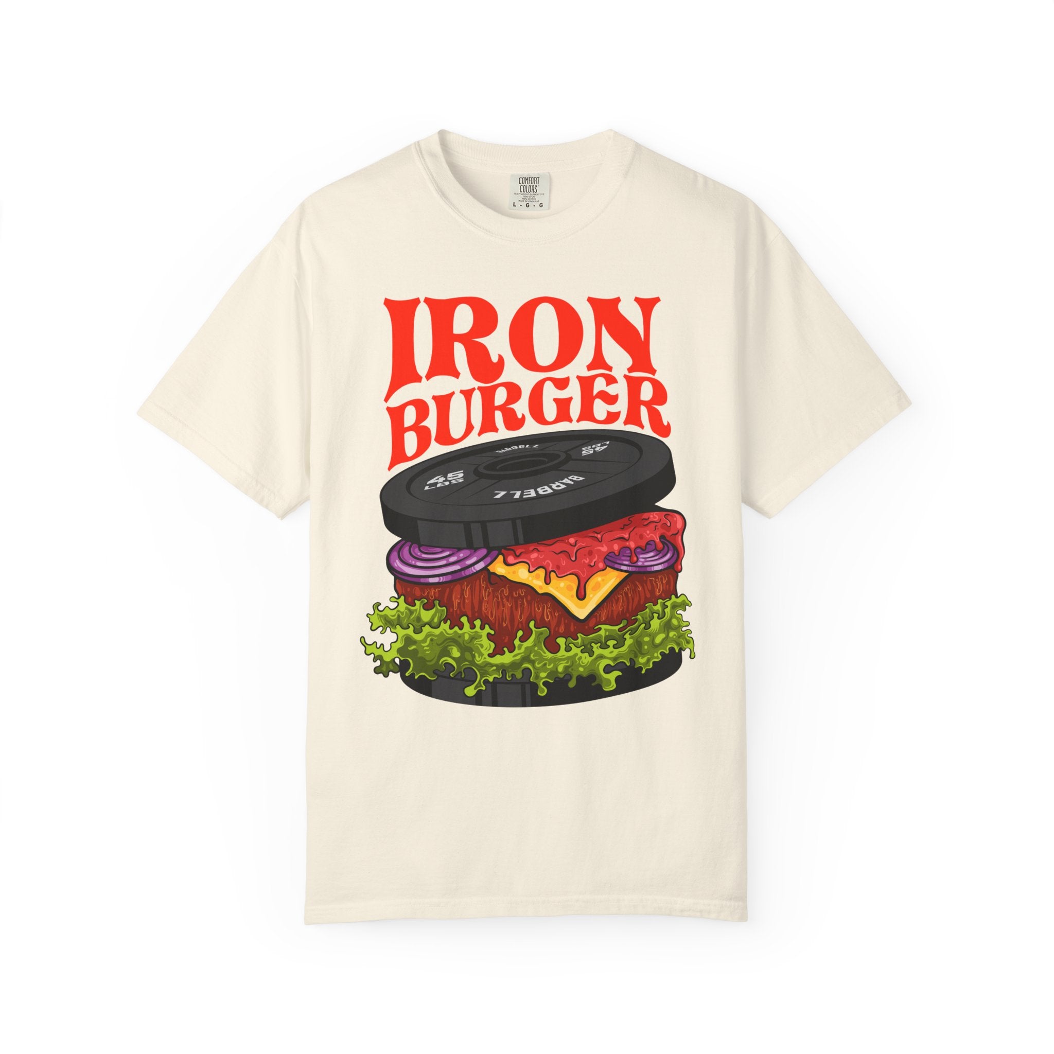 Men's Iron Burger Relaxed Unisex Fit T-shirt