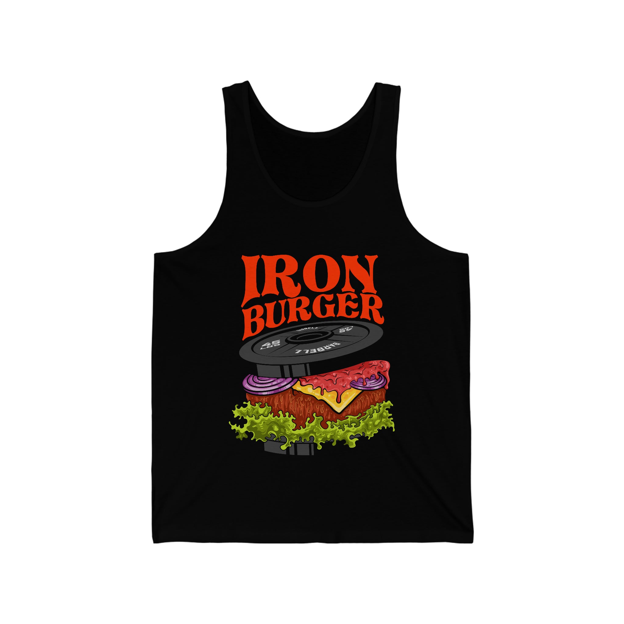 Iron Burger Unisex Tank Top