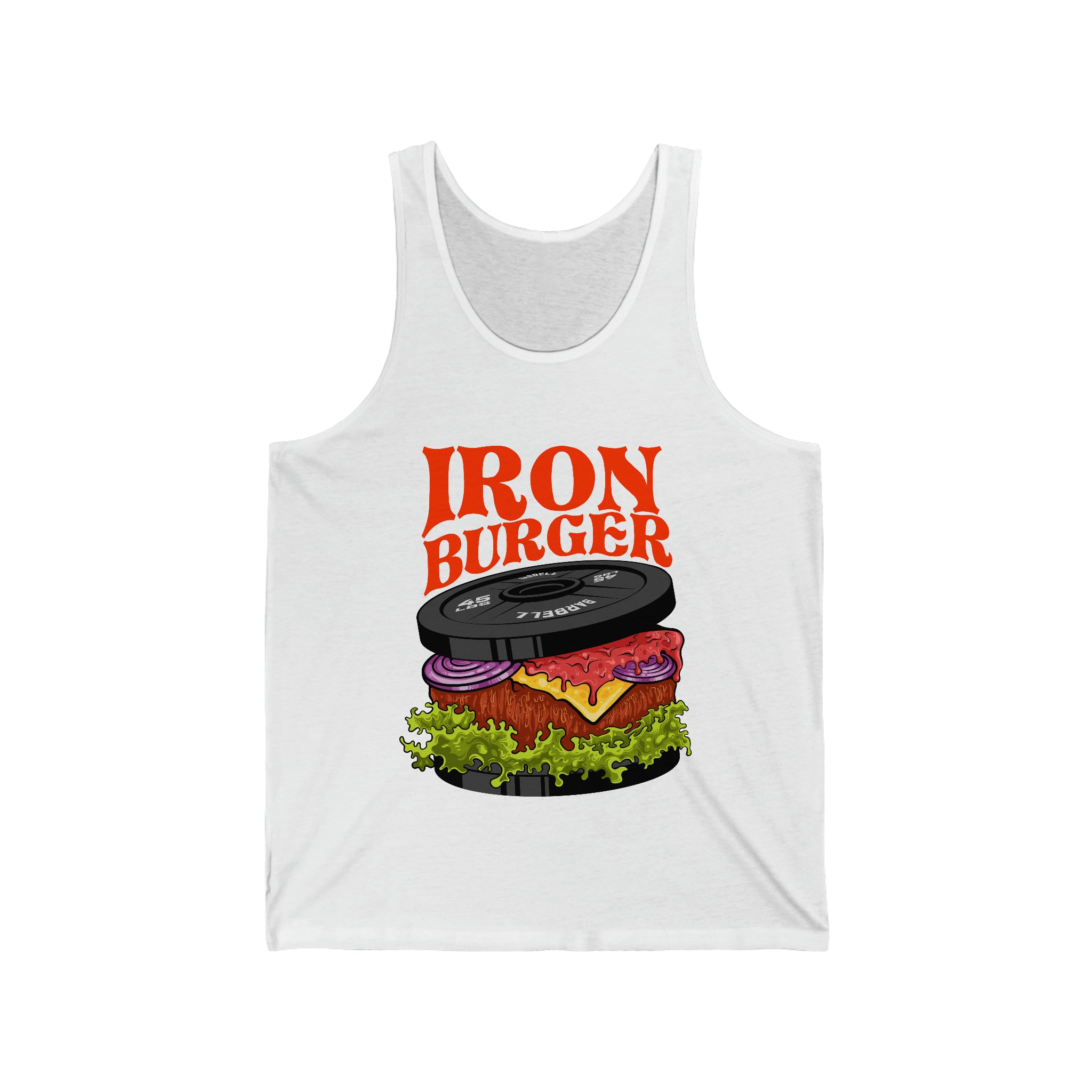 Iron Burger Unisex Tank Top