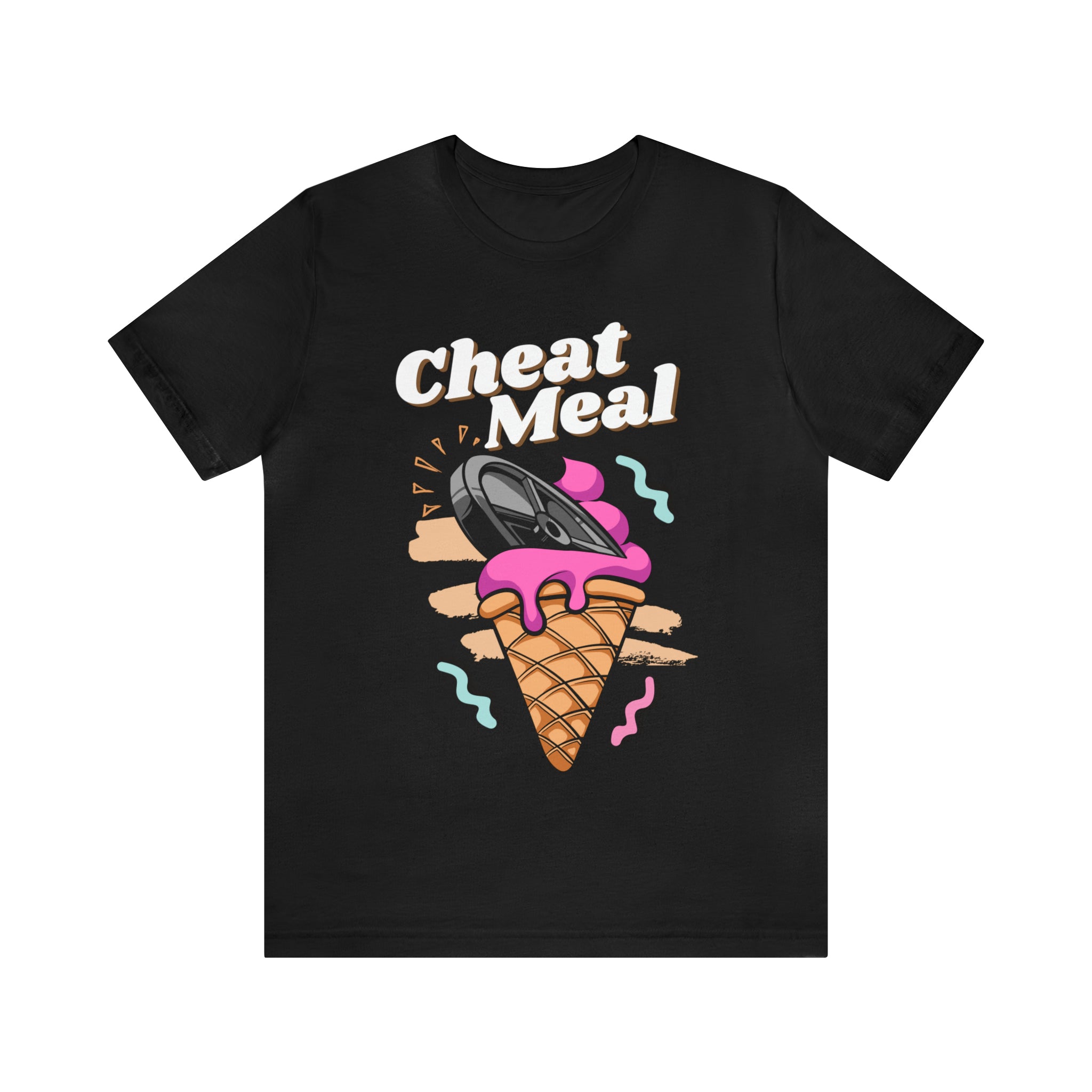 Cheat Meal Fitted Unisex T-shirt