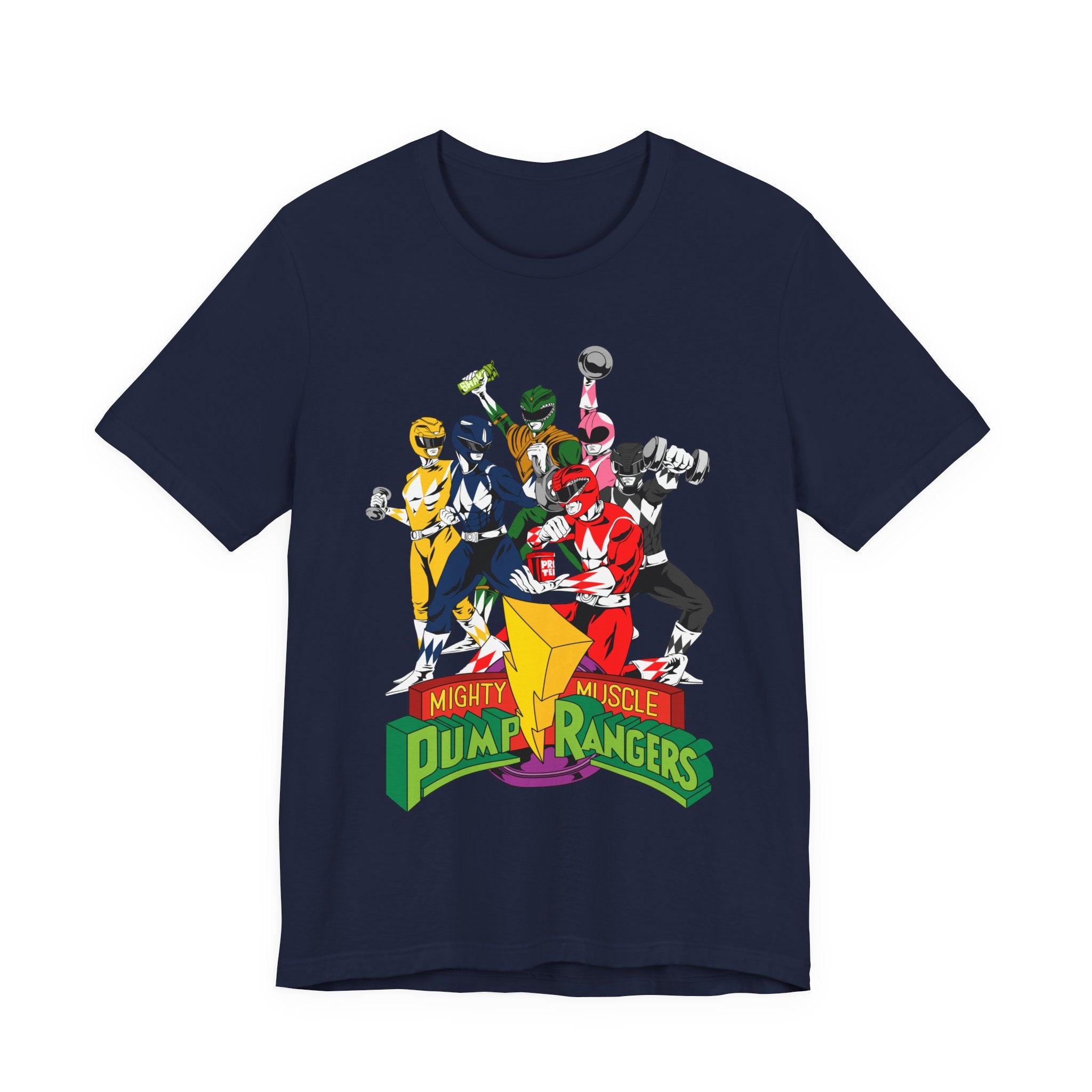 Pump Rangers Fitted Unisex T-shirt