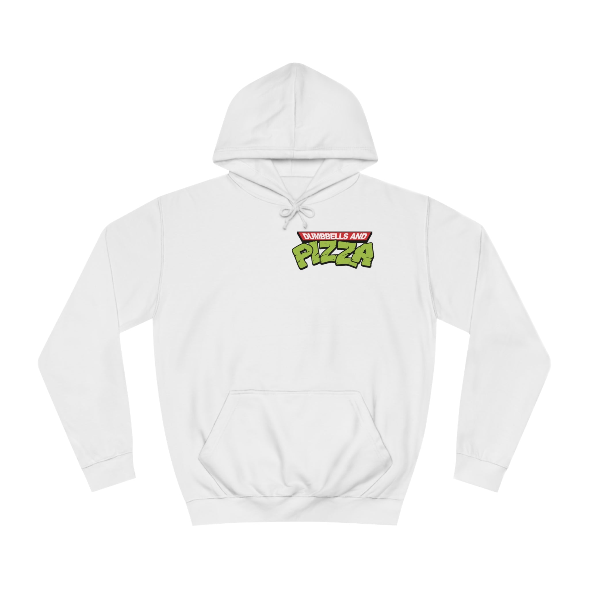 Dummbells and Pizza Unisex Hoodie