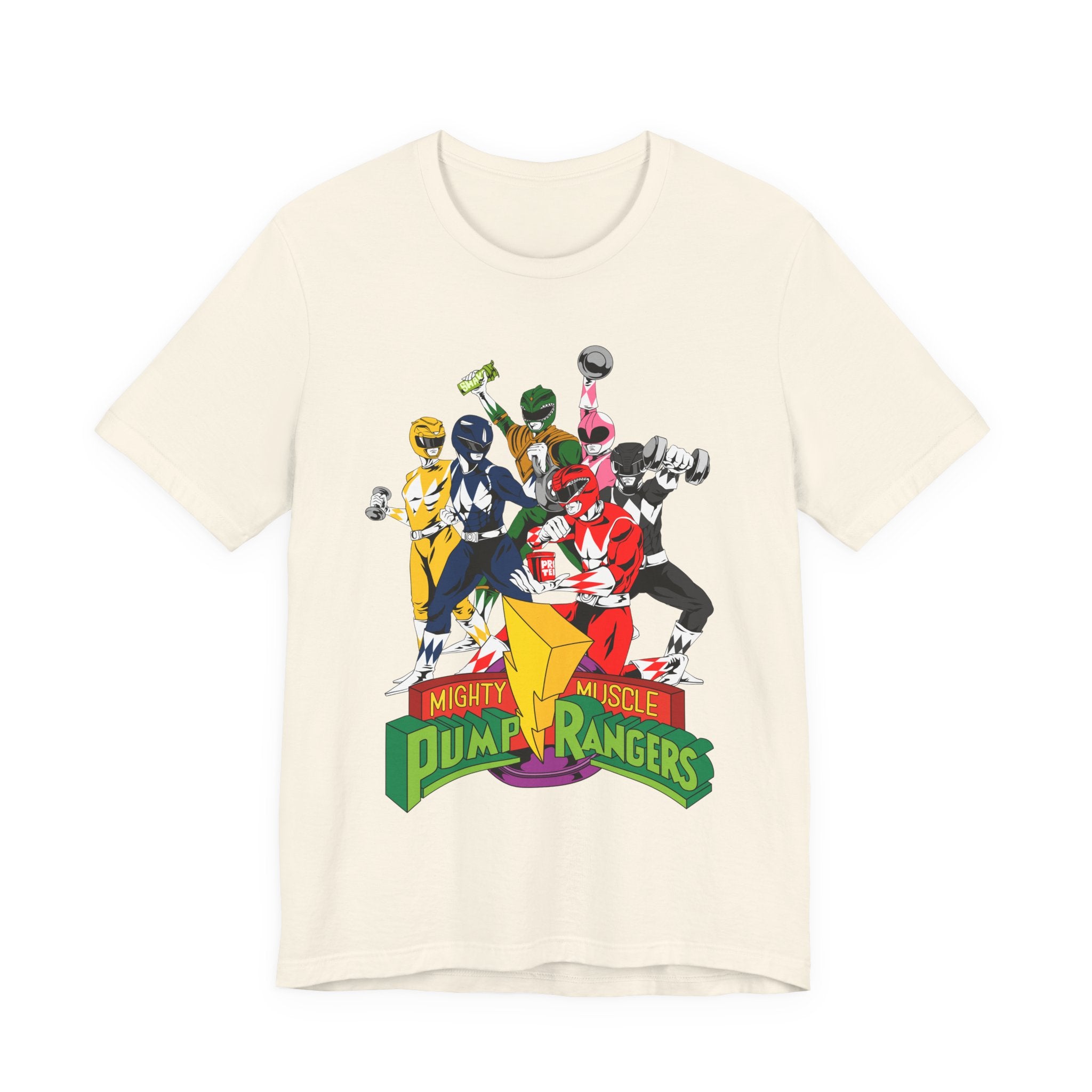 Pump Rangers Fitted Unisex T-shirt