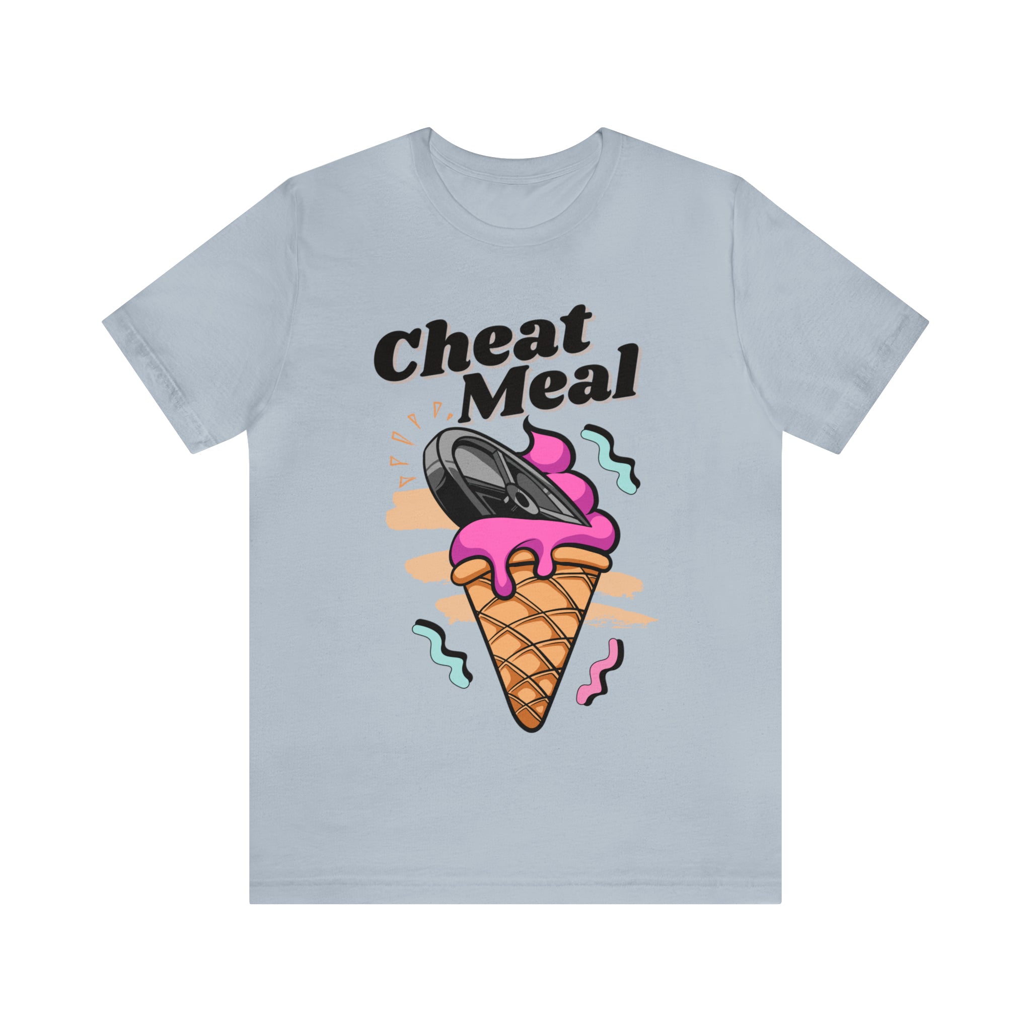 Cheat Meal Fitted Unisex T-shirt