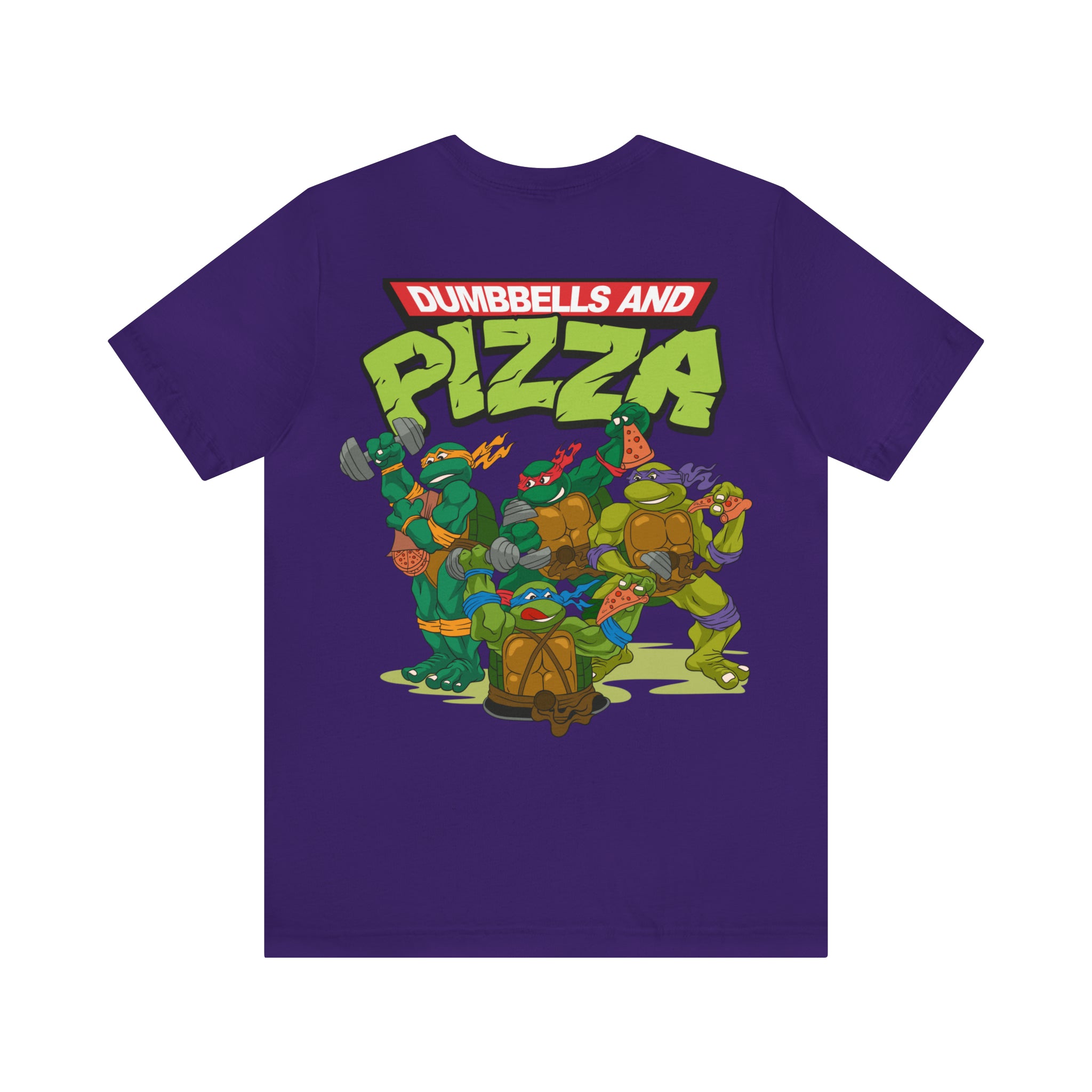  Teenage Mutant Ninja Turtles Big Boys' Pizza T-Shirt Shirt,  Athletic Heather, Medium / 10/12: Clothing, Shoes & Jewelry