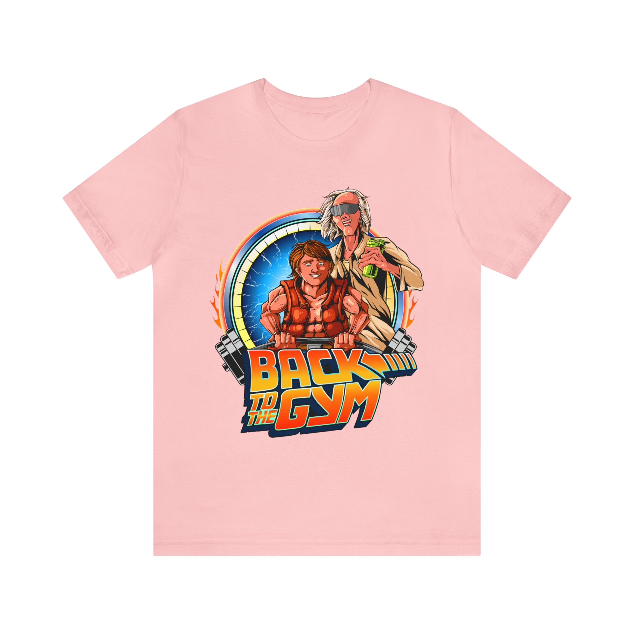 Back To The Gym Fitted Unisex T-shirt