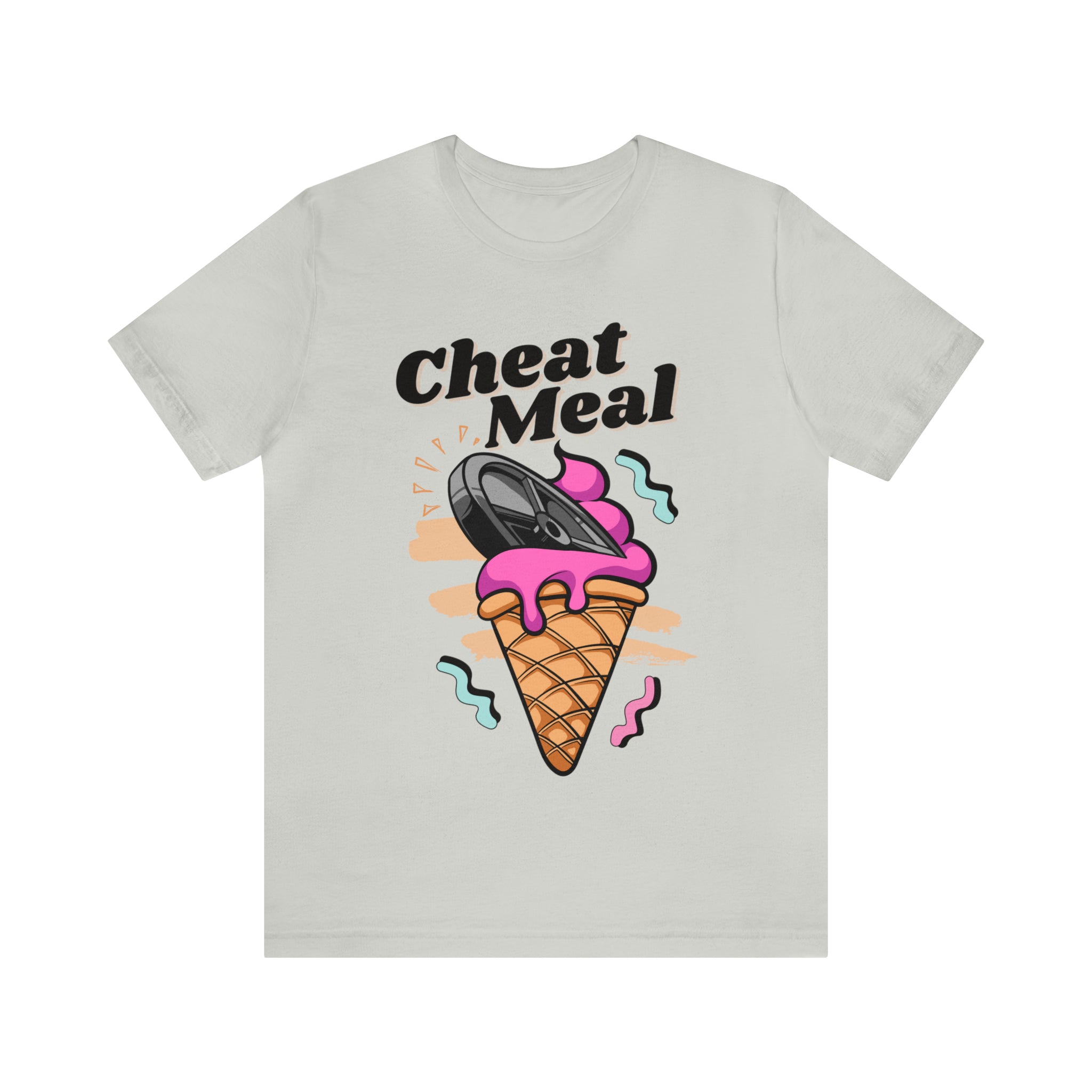 Cheat Meal Fitted Unisex T-shirt
