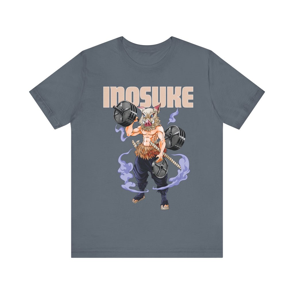 Inosuke Barbell Fitted Unisex T-shirt
