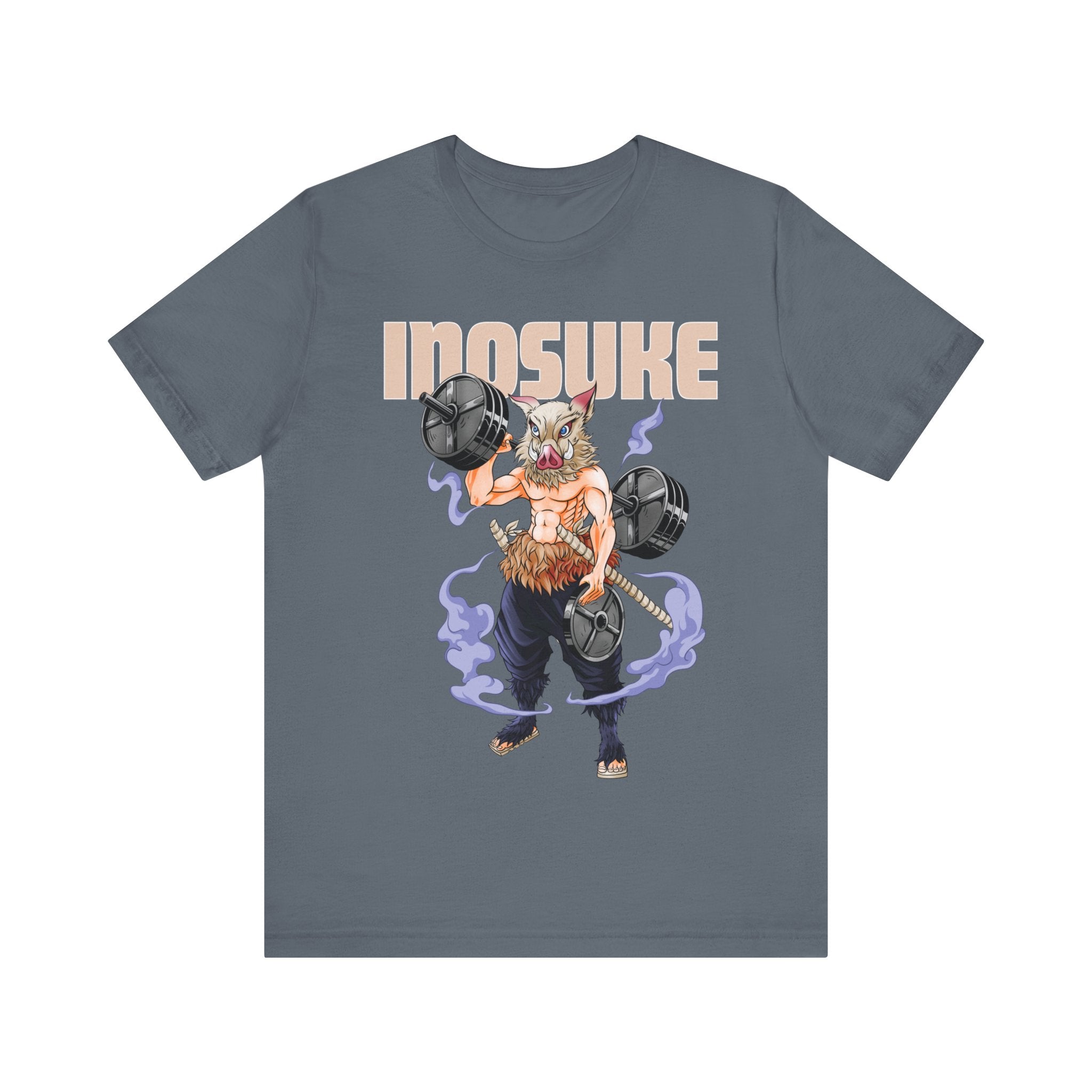 Inosuke Barbell Fitted Unisex T-shirt