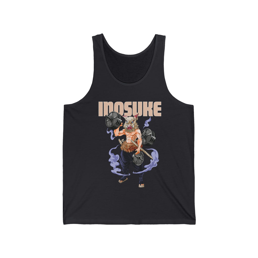 Inosuke Barbell Unisex Tank Top