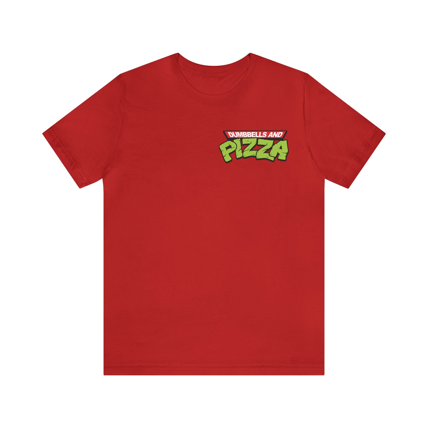 Dumbbells And Pizza Unisex T-shirt