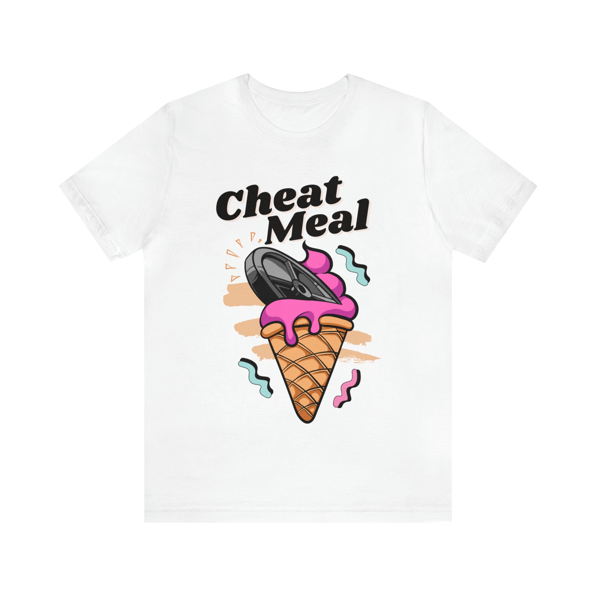 Cheat Meal Fitted Unisex T-shirt