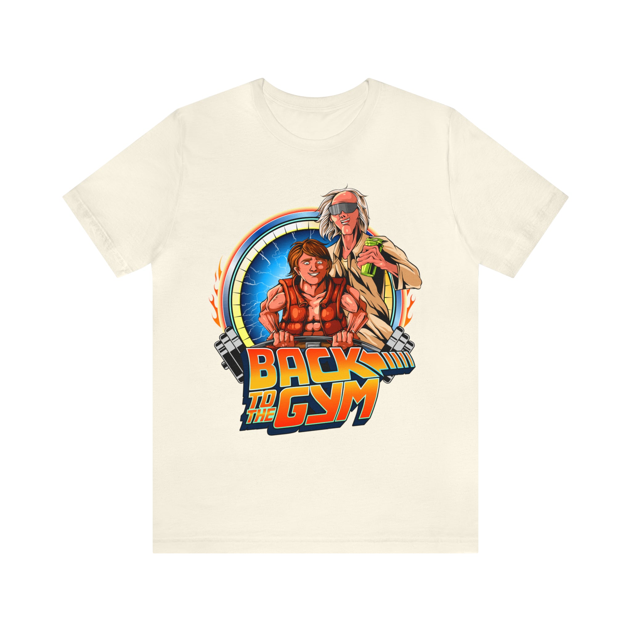 Back To The Gym Fitted Unisex T-shirt