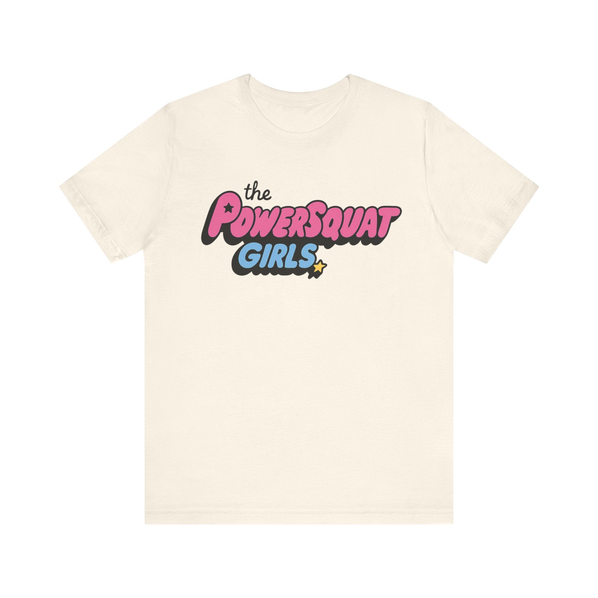 The PowerSquat Girls Fitted Unisex T-shirt