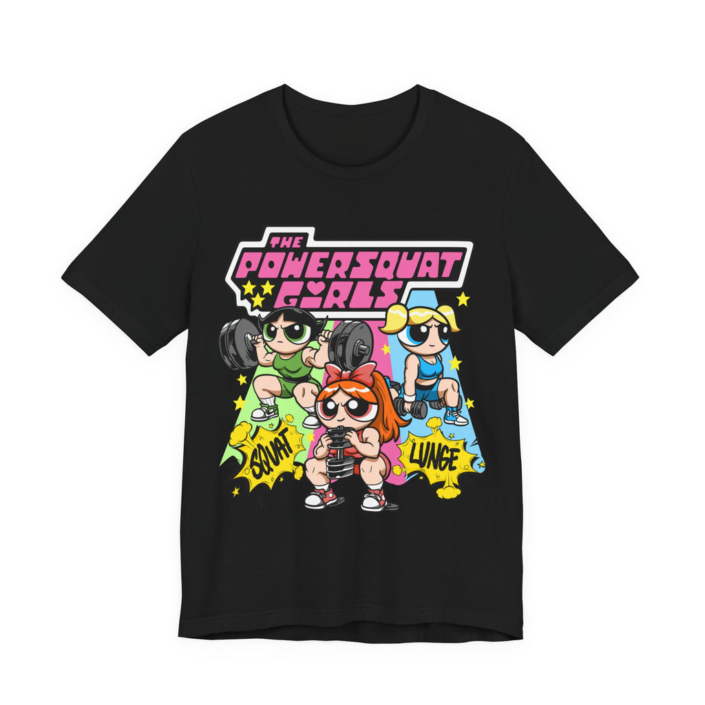 The Powersquat Girls Fitted Unisex T-shirt