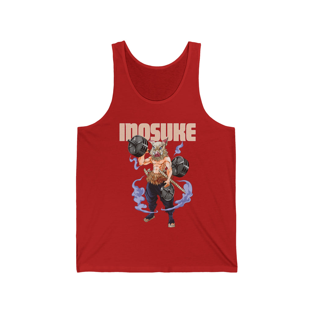 Inosuke Barbell Unisex Tank Top