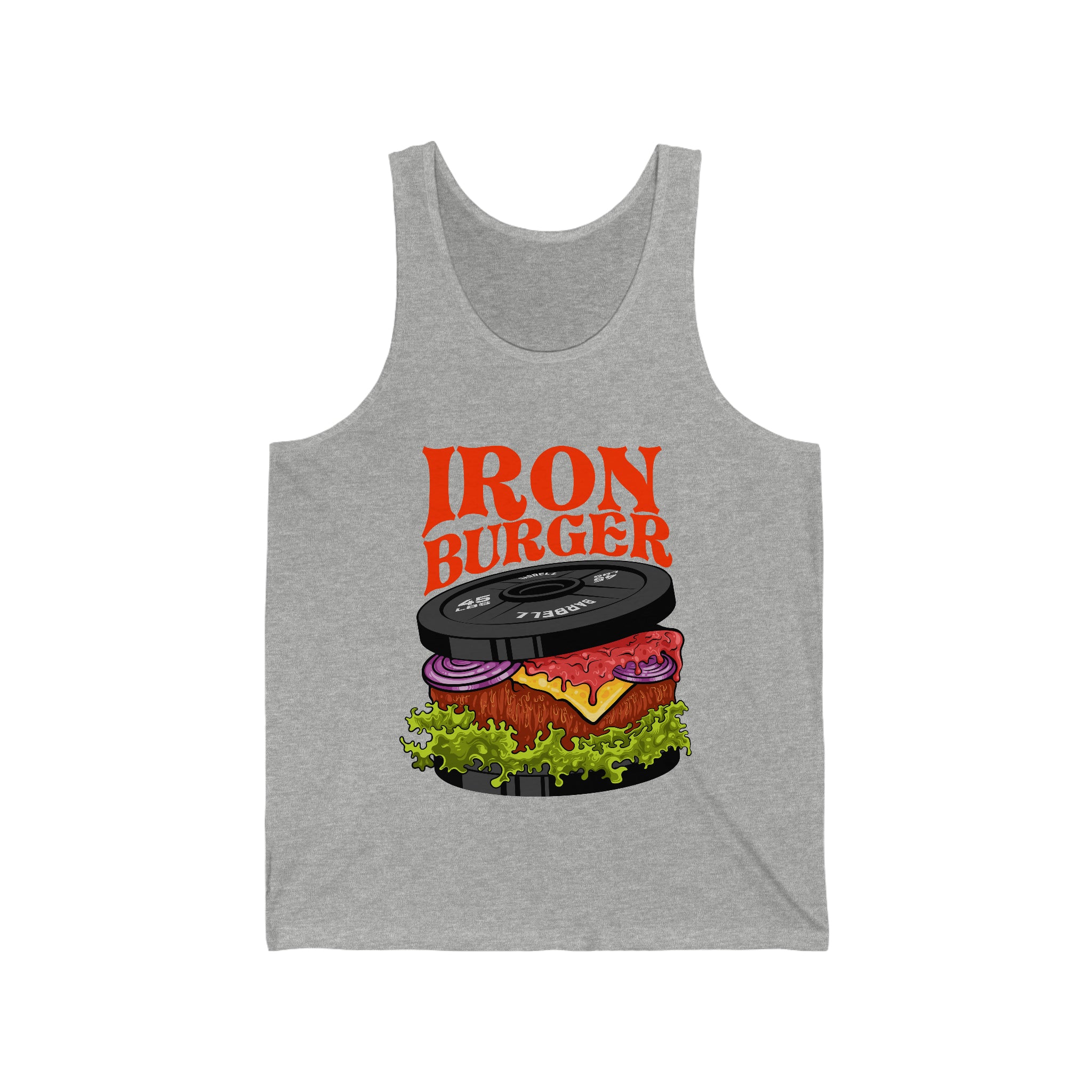 Iron Burger Unisex Tank Top