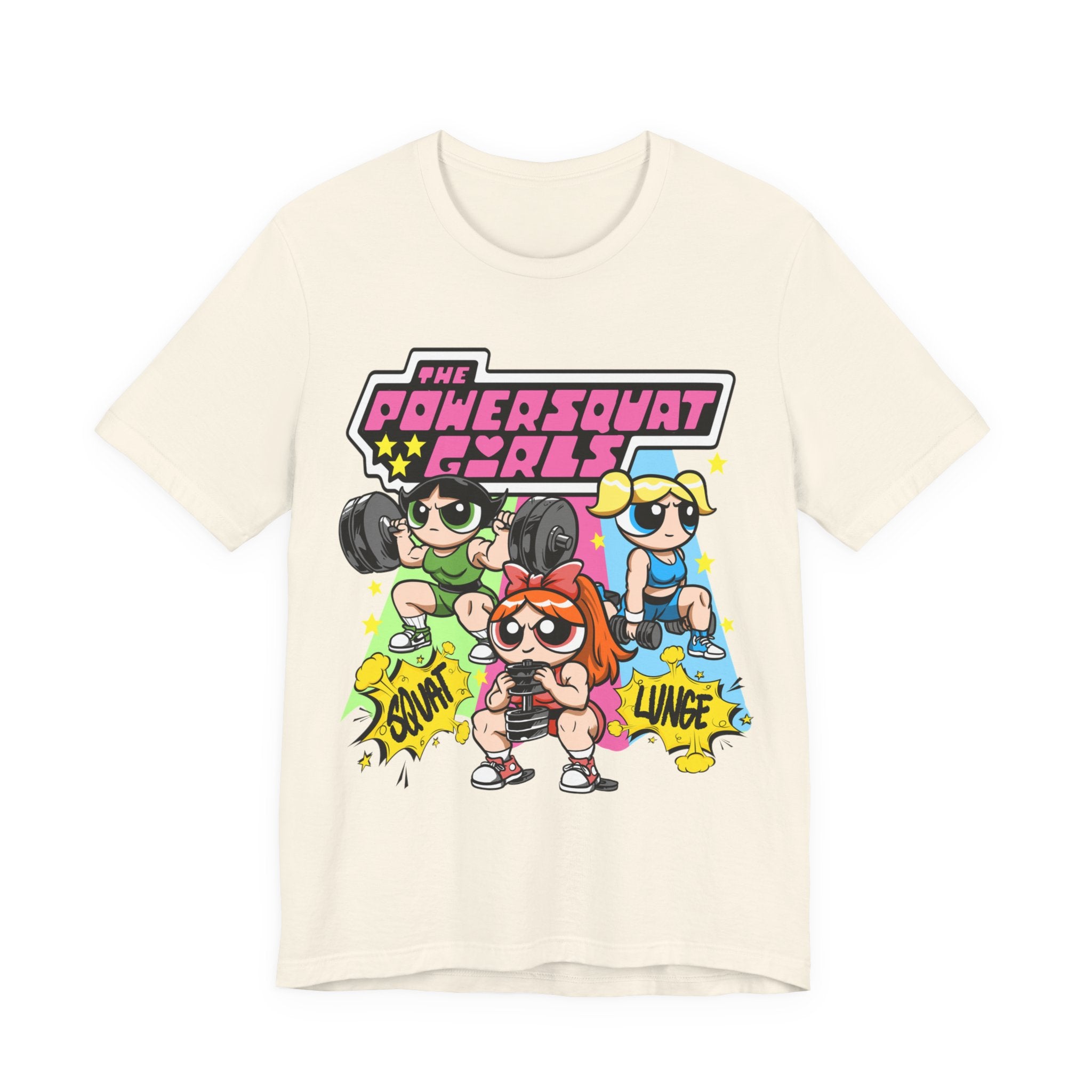 The Powersquat Girls Fitted Unisex T-shirt