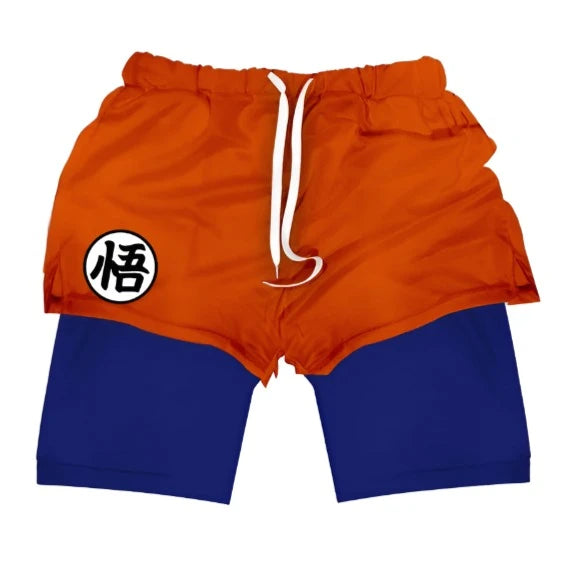 Dragon Ball Z - Orange 2-in-1 Shorts