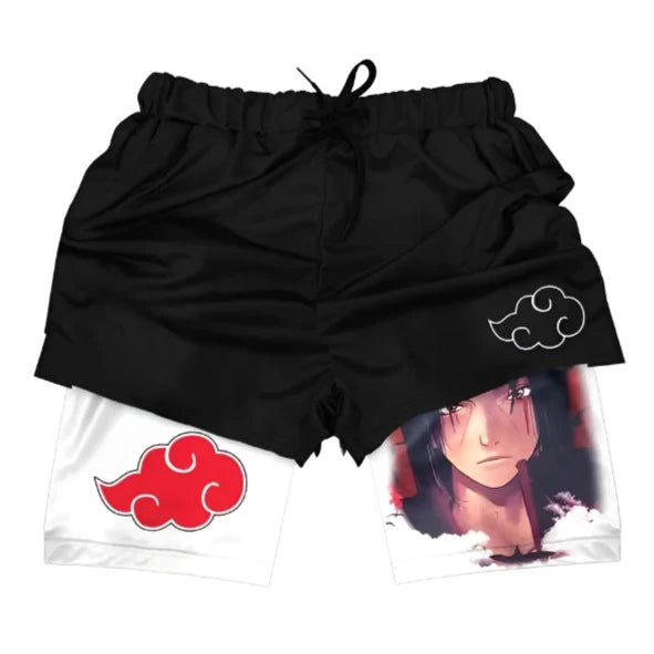 Naruto - Itachi Uchiha 2-in-1 Shorts