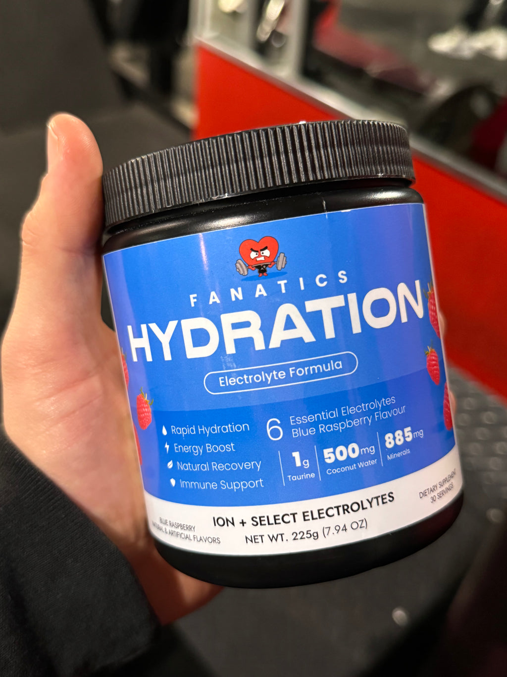 Fit Fanatics Electrolytes (Blue Raspberry Flavor)
