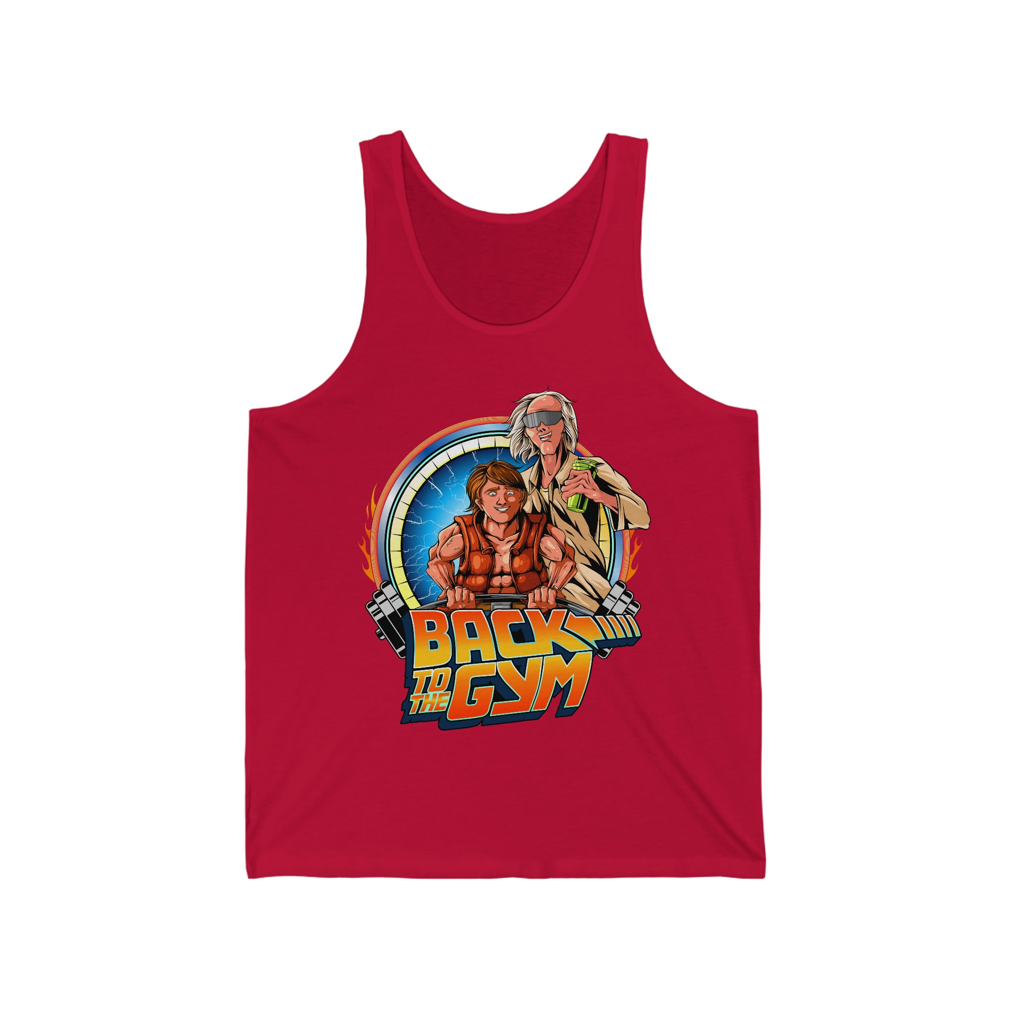 Back To The Gym Unisex Tank Top