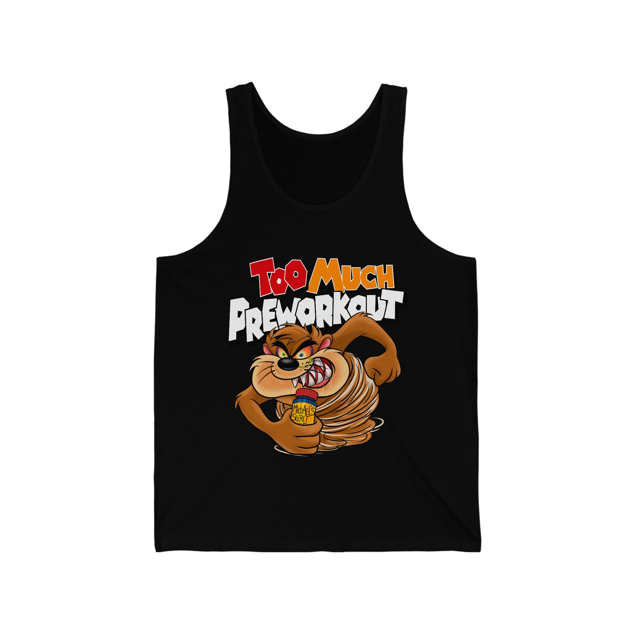 Too Much Pre-workout Unisex Tank Top